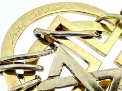 Pendentif 2 ors Max Cartier Les Trois Religions