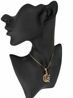 Pendentif 2 ors Max Cartier Les Trois Religions