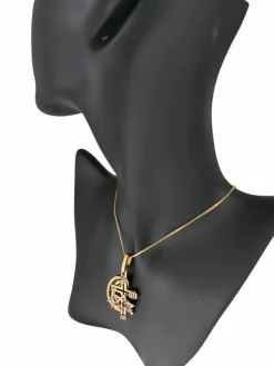 Pendentif 2 ors Max Cartier Les Trois Religions