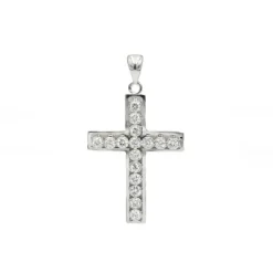 Pendentif - Platine et diamants
