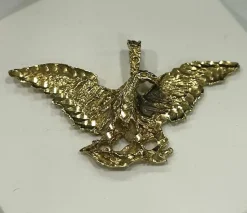 Pendentif aigle or jaune
