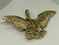Pendentif aigle or jaune