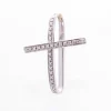 Pendentif ALFIERI CROIX DE SAINT JEAN Or blanc Diamants
