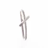 Pendentif ALFIERI CROIX DE SAINT-JEAN Or blanc Diamants