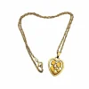 Pendentif amoureux de Peynet et sa chaine en or