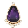 Pendentif Améthyste & Diamants