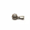 Pendentif ancien en or blanc 750 avec diamant