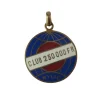 Pendentif ancien globe terrestre New York Life insurance Company émail