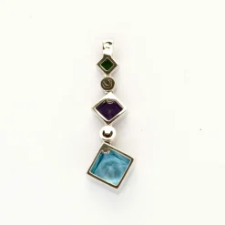 Pendentif Arlequin Multicolore