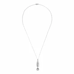 Pendentif Art Déco Platine Diamants