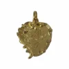 Pendentif Art Nouveau 1905 cœur rocaille