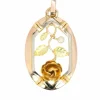 Pendentif Art Nouveau or jaune perle