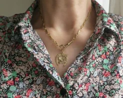 Pendentif Art Nouveau porte-bonheur