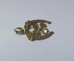 Pendentif Art Nouveau porte-bonheur