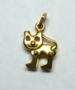 Pendentif articulé chat