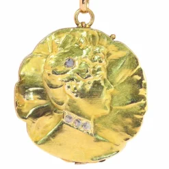 Pendentif Belle Époque diamants