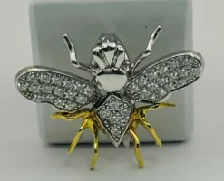 Pendentif Boche et Papillon