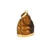 Pendentif Bouddha Œil de tigre en or jaune