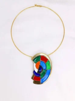 Pendentif broche SONIA DELAUNAY Edition ARTCURIAL
