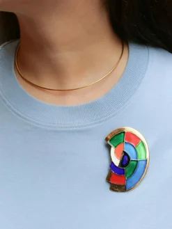 Pendentif broche SONIA DELAUNAY Edition ARTCURIAL