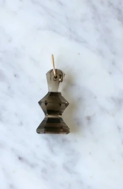 Pendentif cachet quartz fumé