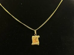 Pendentif capricorne or jaune