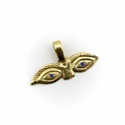 Pendentif Charm Milagro Signature Eye en or jaune