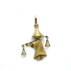 Pendentif Charm Paysan - Or jaune