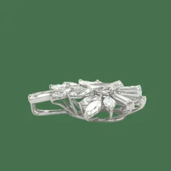 Pendentif Cocktail platine et diamants