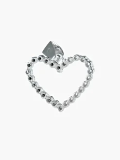 Pendentif Coeur Diamants