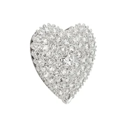 Pendentif Coeur Diamants 2ct