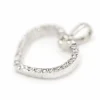 Pendentif coeur en diamant