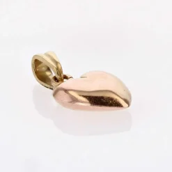 Pendentif coeur en or rose