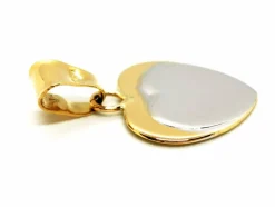 Pendentif Coeur Or jaune, Or blanc