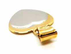 Pendentif Coeur Or jaune, Or blanc