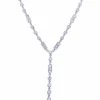 Pendentif collier Art Déco Perles Diamant