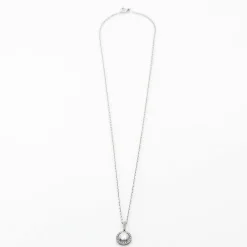 Pendentif collier diamants