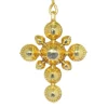 Pendentif croix antique or et diamants 18ème siècle