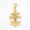 Pendentif Croix Caravaca en Or Jaune