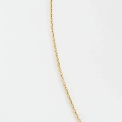 Pendentif croix chaîne or jaune