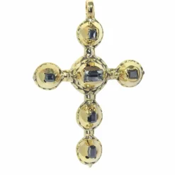 Pendentif Croix diamants