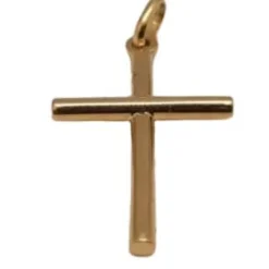 Pendentif Croix en Or Jaune