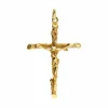 Pendentif croix en or jaune
