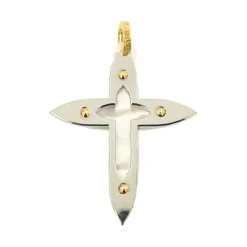 Pendentif croix Nacre