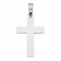 Pendentif Croix Or blanc