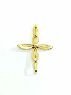 Pendentif Croix Or jaune