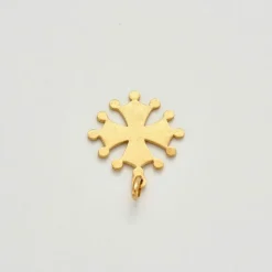 Pendentif croix Or jaune