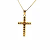 Pendentif Croix Or Jaune 18k