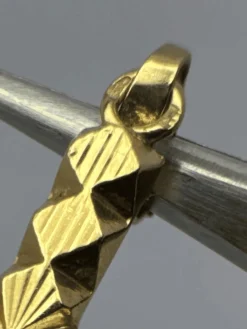 Pendentif Croix Or Jaune 18k