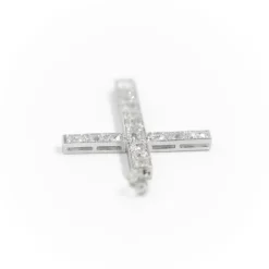 Pendentif Croix Platine Diamant